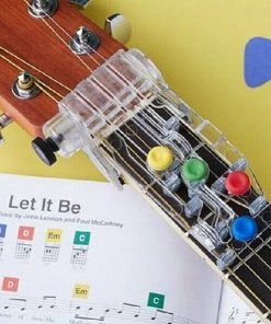 ChordBuddy USA Guitar Learning System With Pop Hits Song Book