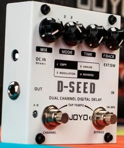 JOYO D-SEED DUAL CHANNEL DIGITAL COPY, ANALOG, REVERSE, MODULATION Guitar Effect Pedal Effects & Pedals
