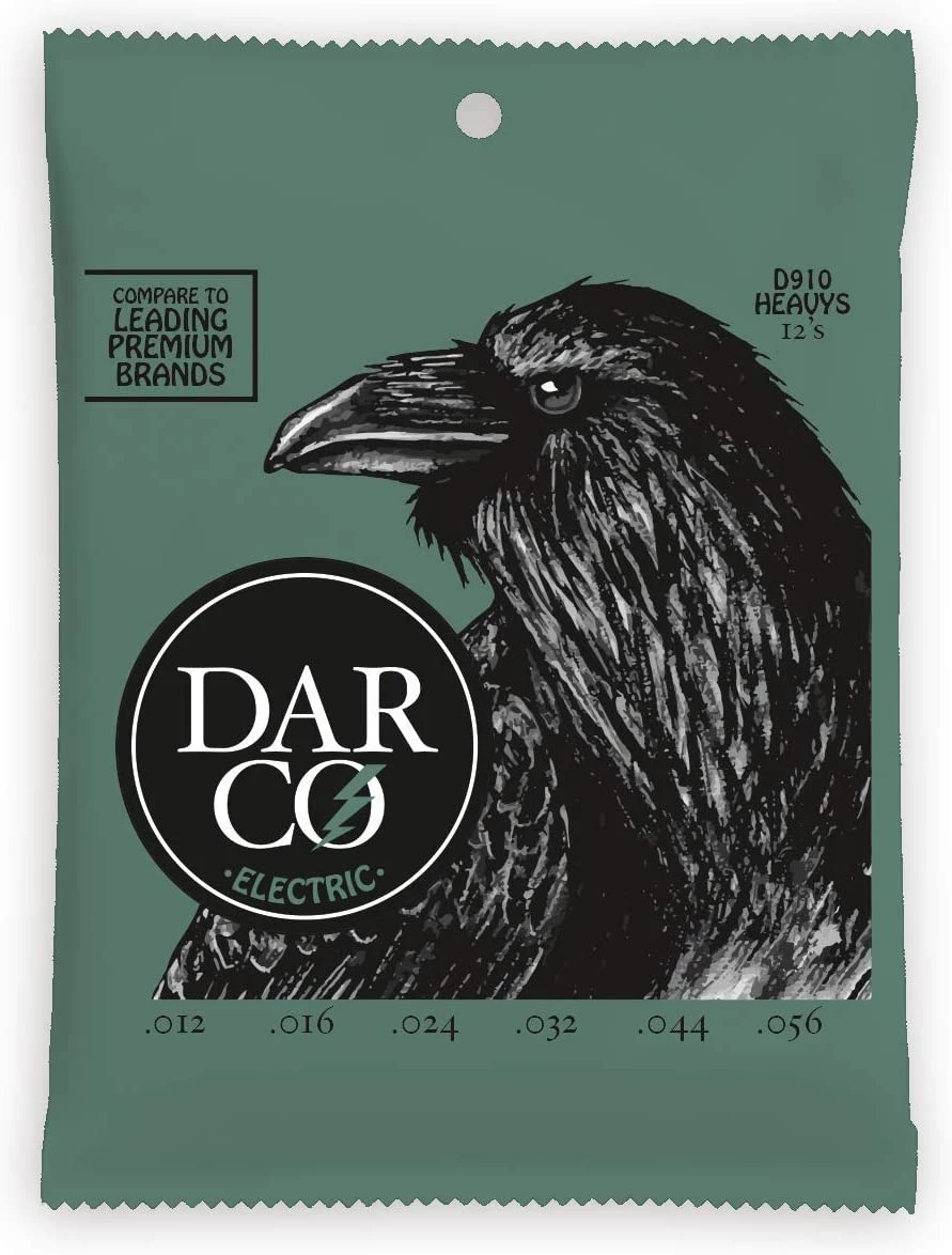 Promo 🎁 Darco By Martino & Co. DARCO® BY MARTIN D910 HEAVY 12-56 ELECTRIC GUITAR STRINGS 😀 1 Darco By Martino & Co. DARCO® BY MARTIN D910 HEAVY 12-56 ELECTRIC GUITAR STRINGS