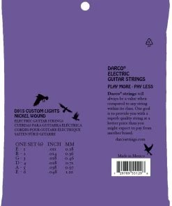 Darco By Martino & Co. DARCO® BY MARTIN D915 CUSTOM LIGHT 11-48 ELECTRIC GUITAR STRINGS