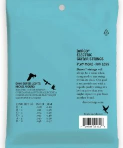 Darco By Martino & Co. DARCO® BY MARTIN D960 LIGHT/HEAVEY 10-52 ELECTRIC GUITAR STRINGS