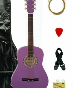 Acoustic Guitars De Rosa USA 38" Acoustic Guitar Complete Package