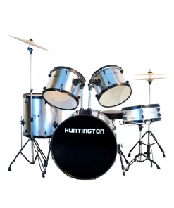 Huntington USA 5 Piece Drum Kit Complete Full Size Acoustic Drums