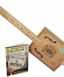 Hal Leonard USA Hinkler 3 String Electric Blues Box Slide Guitar Kit (EBB) Folk Instruments