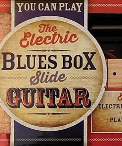 Hal Leonard USA Hinkler 3 String Electric Blues Box Slide Guitar Kit (EBB) Folk Instruments