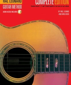 Hal Leonard USA HAL LEONARD GUITAR METHOD, SECOND EDITION – COMPLETE EDITION Books 1, 2 And 3 Together In One Easy-to-Use Volume!