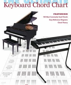 Hal Leonard USA THE ULTIMATE KEYBOARD CHORD CHART Chord Charts & Posters