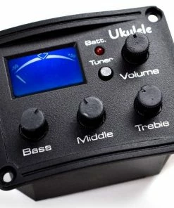 Aloha Flamed Okoume Electric Ukulele - Concert Ukuleles