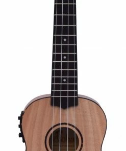 Aloha Flamed Okoume Electric Ukulele - Soprano Ukuleles
