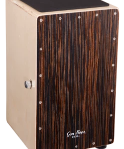 Percussion Gon Bops Fiesta Cajon Walnut With Carrying Bag
