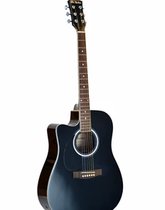 Glen Burton USA Deluxe Acoustic Electric Guitar With Cutaway - Left Handed Acoustic Guitars