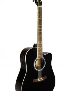 Acoustic Guitars Glen Burton USA Deluxe Acoustic Electric Guitar With Cutaway