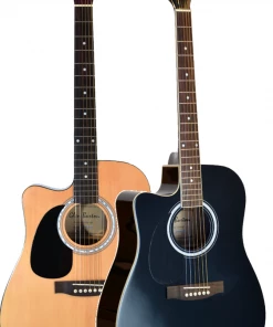 Glen Burton USA Deluxe Acoustic Electric Guitar With Cutaway - Left Handed Acoustic Guitars