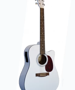 Acoustic Guitars Glen Burton USA Deluxe Acoustic Electric Guitar With Cutaway