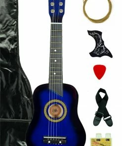 JJ Music Sales Young Musician Instruments Kids 25 Toy Acoustic Guitar Package