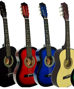 JJ Music Sales 38" Acoustic Beginner's Guitar
