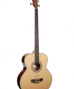Glen Burton USA 4 String Acoustic Cutaway Electric Bass Guitar Jumbo Body Bass Guitars