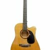 Glen Burton USA Deluxe Solid Top Cutaway Acoustic Dreadnought Guitar Desert Sand Acoustic Guitars