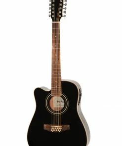 De Rosa USA 12 String Cutaway Dreadnought Acoustic Electric Guitar - Left Handed Acoustic Guitars