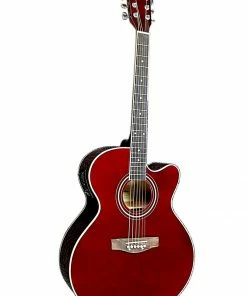 Glen Burton USA 6 String Jumbo Body Acoustic Electric Cutaway Guitar