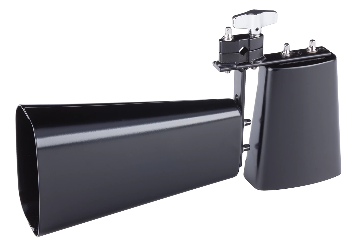 Promo ๐ Gon Bops Tumbao Timbale Double Bell Set W/Bracket ๐ 1 Gon Bops Tumbao Timbale Double Bell Set W/Bracket