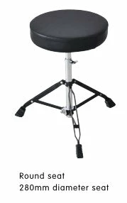 Hardware PDW DRUMS DG-10 Drum Throne With Round Seat Double Braced