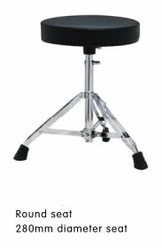PDW DRUMS DG-4 Drum Throne With Round Seat Double Braced Hardware
