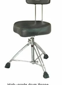 Ride Cymbals PDW DRUMS DG-6 Ergo-Rider Style Pro Drum Throne With Backrest