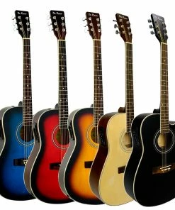 De Rosa USA Cutaway Acoustic-Electric Dreadnought Guitar Matte Finish Acoustic Guitars