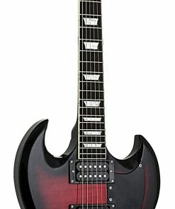 Glen Burton USA Glen Burton Full Size SG 6 String Electric Guitar - Redbburst Electric Guitars