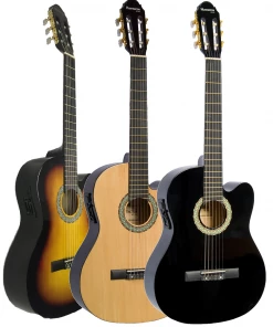 Classical Guitars Huntington USA Cutaway Acoustic Electric Classical Guitar