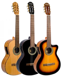 Huntington USA Deluxe Classical Cutaway Acoustic Electric Guitars