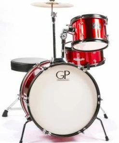 Granite Percussion JR3 3 Piece Junior Kit W/Cymbals, Throne & More Acoustic Drums