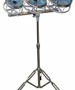 Granite Percussion RTT1 Rototom Set With Stand (6, 8, 10-inch)