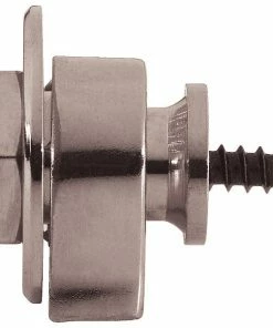 Grover Trophy Strap Locks & End Pins Grover GP800N Strap Lock Set - Nickel