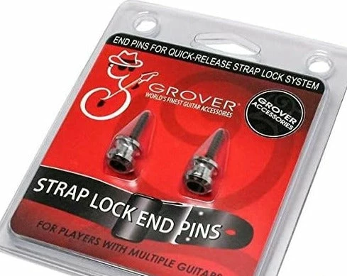 Best reviews of ๐ Grover Trophy Strap Locks & End Pins Grover GP810C - End Pins For Quick Release Strap Locks - Chrome โญ 2 Grover Trophy Strap Locks & End Pins Grover GP810C - End Pins For Quick Release Strap Locks - Chrome