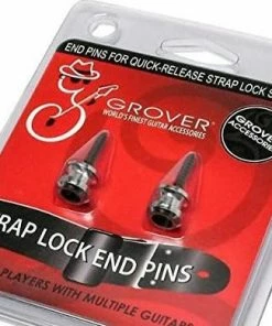 Grover Trophy Grover GP810N - End Pins For Quick Release Strap Locks - Nickel