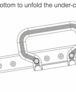 Guitar Pedal Board - Guitto Fixture Blocks Fixed Effects Pedalboard Aluminum Alloy Super Light With Carry Bag No More Velcro (GPB-03 Large Size 66.7x33.2cm)
