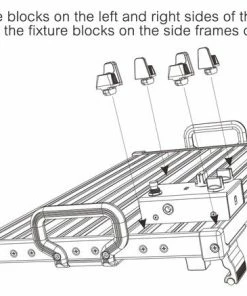 Guitar Pedal Board - Guitto Fixture Blocks Fixed Effects Pedalboard Aluminum Alloy Super Light With Carry Bag No More Velcro (GPB-03 Large Size 66.7x33.2cm)