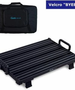 Pedal Boards Guitar Pedal Board - Guitto Fixture Blocks Fixed Effects Pedalboard Aluminum Alloy Super Light With Carry Bag, No More Velcro (GPB-02 Medium Size: 51.7x33.2cm)