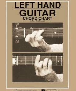 Hal Leonard USA Chord Charts & Posters LEFT HAND GUITAR CHORD CHART