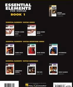 Hal Leonard USA Essential Elements For Guitar – Book 1 Comprehensive Guitar Method