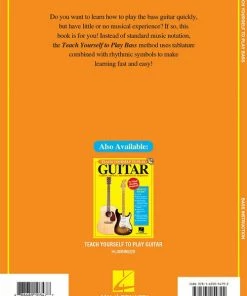 Buy ๐ Hal Leonard USA Teach Yourself To Play Bass A Quick And Easy Introduction For Beginners Print Music ๐ฅ 11 Hal Leonard USA Teach Yourself To Play Bass A Quick And Easy Introduction For Beginners Print Music