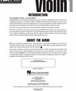 Hal Leonard USA FastTrack Violin Method Book 1 Print Music