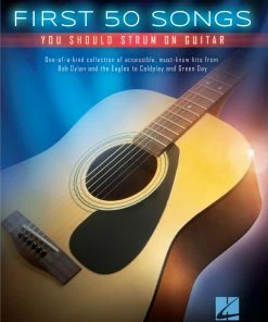 JJ Music Sales FIRST 50 SONGS YOU SHOULD STRUM ON GUITAR Print Music