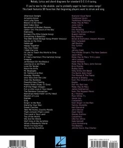 Hal Leonard USA FIRST 50 SONGS YOU SHOULD PLAY ON UKULELE