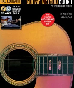 Hal Leonard USA HAL LEONARD GUITAR METHOD – BOOK 1, DELUXE BEGINNER EDITION Print Music