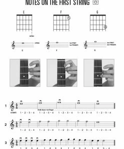 Outlet ๐งจ Hal Leonard USA HAL LEONARD GUITAR METHOD โ BOOK 1, DELUXE BEGINNER EDITION Print Music ๐ 9 Hal Leonard USA HAL LEONARD GUITAR METHOD โ BOOK 1, DELUXE BEGINNER EDITION Print Music