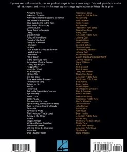 Hal Leonard USA Print Music FIRST 50 SONGS YOU SHOULD PLAY ON MANDOLIN