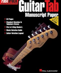 Hal Leonard USA FASTTRACK GUITAR TAB MANUSCRIPT PAPER
